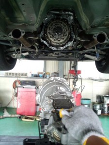 ミッション取り外し