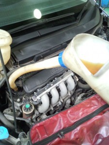 エンジンオイル交換