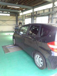 サイドスリップ測定