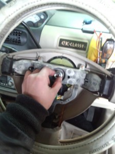 ハンドル取り付け