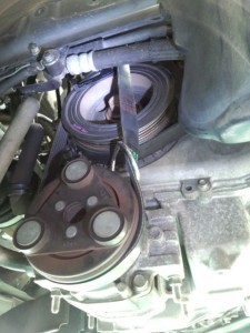 ベルト取り付け