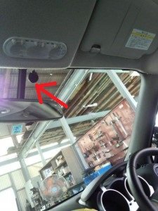 アンテナ取り付け